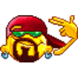 Rapper — cartoon emoji for Slack & Discord (Discord)