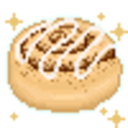 Cinnamon Roll 4 — dessert emoji for Slack & Discord (Discord)