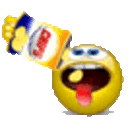 Eating Chips — cartoon emoji for Slack & Discord