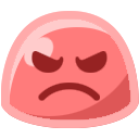 Gummy Angry — cartoon emoji for Slack & Discord