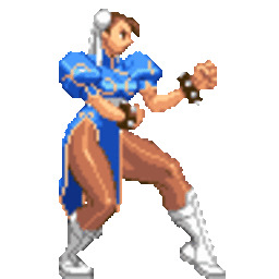 Chun Li — character emoji for Slack & Discord (Discord)