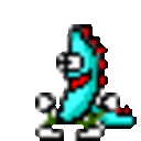 Bananadance Dragon — pixel-art emoji for Slack & Discord