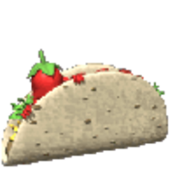 Peeking Taco — food emoji for Slack & Discord (Discord)