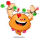 Reindeer 2 — cartoon emoji for Slack & Discord
