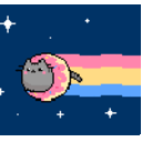 Pusheen Nyan — cat emoji for Slack & Discord