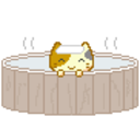 Neko Hottub — cartoon emoji for Slack & Discord