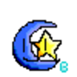 Moon Star — pixel-art emoji for Slack & Discord (Discord)