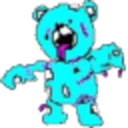 Scary Bear 2 — cartoon emoji for Slack & Discord (Discord)