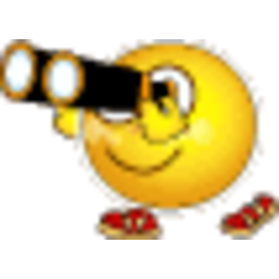 Binoculars — cartoon emoji for Slack & Discord (Discord)