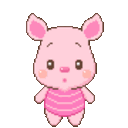 Baby Piglet — cartoon emoji for Slack & Discord