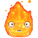 Fire Blink — cartoon emoji for Slack & Discord