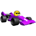 Race Car 2 — race emoji for Slack & Discord