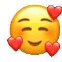 Smiling Face With Hearts Intensi — emoji emoji for Slack & Discord