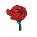 Redrose Bloom — red emoji for Slack & Discord