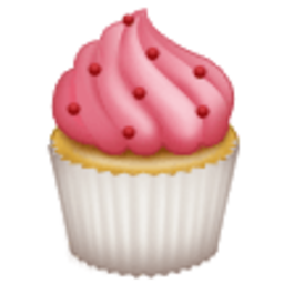 Cupcake Pink — food emoji for Slack & Discord (Discord)