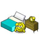 Bed Time — cartoon emoji for Slack & Discord
