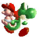 Yoshi Babymario — mario emoji for Slack & Discord