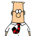 Dilbert 2 — cartoon emoji for Slack & Discord