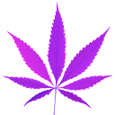 Weed Strobe Scroll — leaf emoji for Slack & Discord