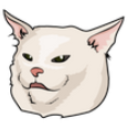 Confused Cat 2 — cat emoji for Slack & Discord