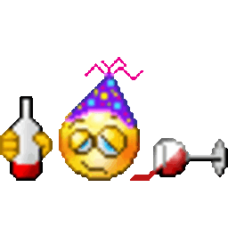 Drunk 7 — cartoon emoji for Slack & Discord (Discord)