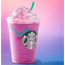 Unicorn Frappucino — drink emoji for Slack & Discord
