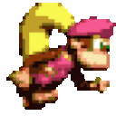 Dixie Kong — cartoon emoji for Slack & Discord