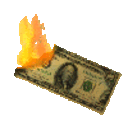 Burn Money — burn emoji for Slack & Discord
