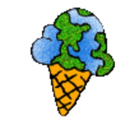 Earth Icecream — earth emoji for Slack & Discord (Discord)