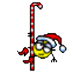 Candycane Poledance — cartoon emoji for Slack & Discord (Discord)