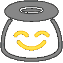 Neon Angelblob — cartoon emoji for Slack & Discord (Discord)