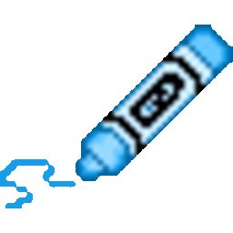 Blue Crayon — blue emoji for Slack & Discord (Discord)