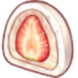 Mochi Strawberry — food emoji for Slack & Discord (Discord)