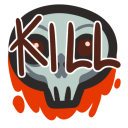 Among Us Kill — skull emoji for Slack & Discord