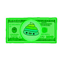 Poop Money — cartoon emoji for Slack & Discord
