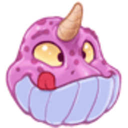 Alien Unicorn — cartoon emoji for Slack & Discord (Discord)