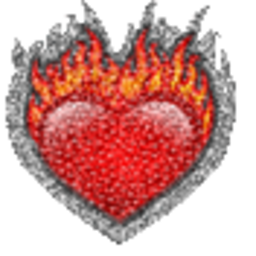 Flaming Heart — heart emoji for Slack & Discord (Discord)