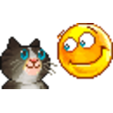 Purring Cat — cat emoji for Slack & Discord