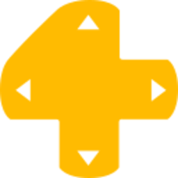 Yellow Dpad Arrows — yellow emoji for Slack & Discord (Discord)