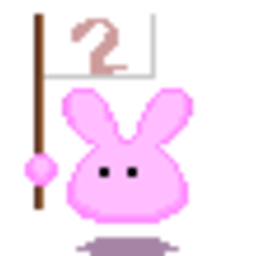 2 Bunny — cartoon emoji for Slack & Discord (Discord)