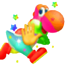Yoshi Notcare — cartoon emoji for Slack & Discord (Discord)