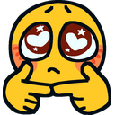 Pleading — cartoon emoji for Slack & Discord