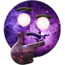 Think Galaxy — cartoon emoji for Slack & Discord