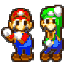 Mario Luigi Dance — cartoon emoji for Slack & Discord (Discord)