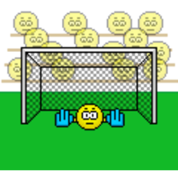 Goalie Soccer 2 — cartoon emoji for Slack & Discord (Discord)