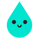 Droplet — cartoon emoji for Slack & Discord