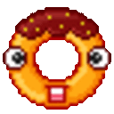 Donut Spin — cartoon emoji for Slack & Discord