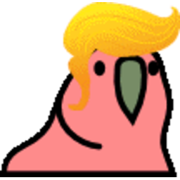 Parrot Trump — cartoon emoji for Slack & Discord (Discord)