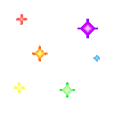 Rainbow Sparkles2 — rainbow emoji for Slack & Discord