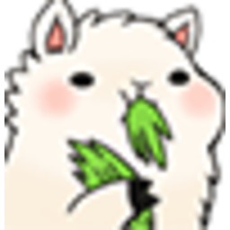 Llama Eat — cartoon emoji for Slack & Discord (Discord)